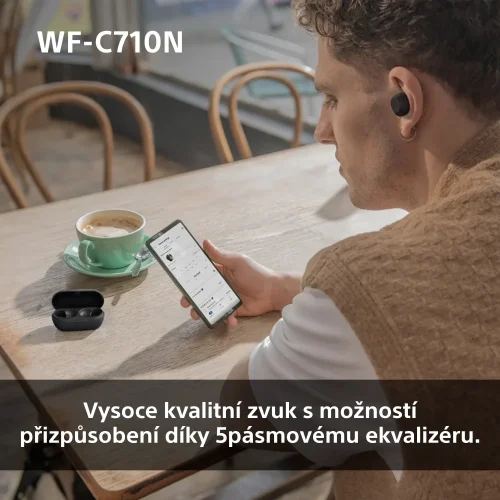 SONY WF-C710N Černá (Bluetooth sluchátka s noise cancelling)