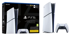 PlayStation 5 Slim, SSD 825GB Digital + hra Astro's Playroom (verze bez mechaniky) - ROZBALENO