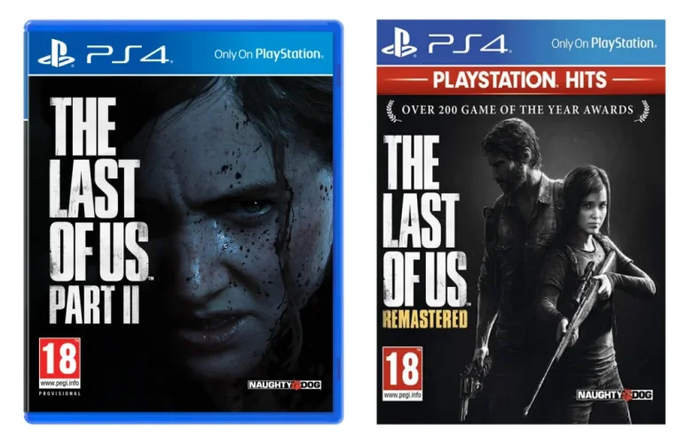 The Last of Us Part II (PS4) + The Last of Us: Remastered PS HITS (PS4)