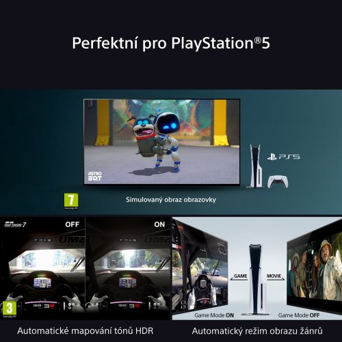 SONY BRAVIA 9 II True RGB - 85" 4K, 120Hz, XR procesor, CalMAN kalibrace, Google TV (K85XR95M2)