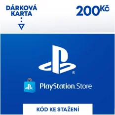 PlayStation Store - Dárková karta 200Kč (pouze pro CZ účty) - Digitální doručení