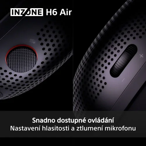 SONY INZONE H6 Black - Gaming open-back sluchátka (MDR-G600)