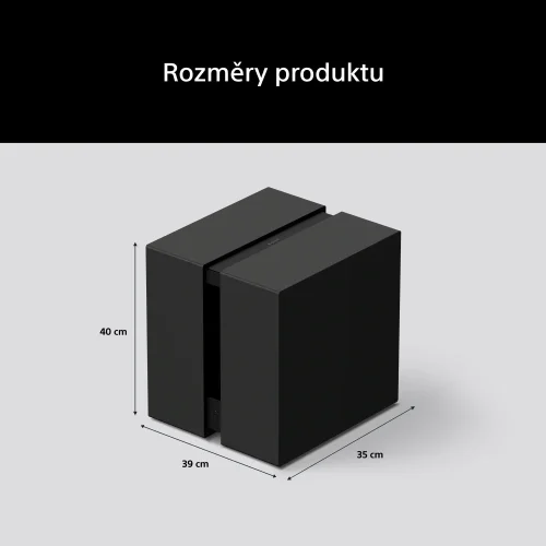 SONY BRAVIA Theatre Sub 9 | Přídavný bezdrátový subwoofer s celkovým výkonem 600 W - Ultimátní basy, utimátní výkon (SA-SW9)
