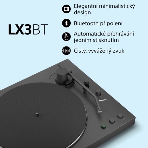 SONY PS-LX3BT (gramofon s bluetooth)