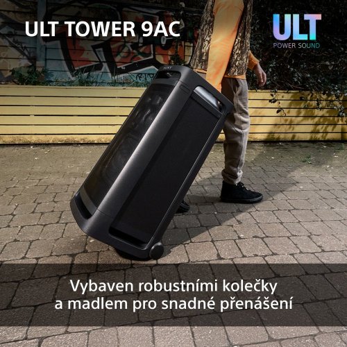 SONY ULT TOWER 9AC Black - Karaoke party systém (SRS-ULT900AC)