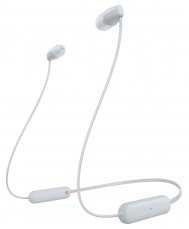 SONY WI-C100 Bílá (Bluetooth sluchátka)