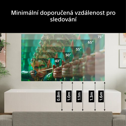 SONY BRAVIA 2 II - 75" 4K HDR Direct LED 60Hz, Google TV (K75S25M2)