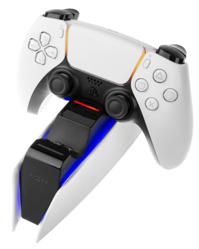 Dobíjecí stanice FIXED pro dva bezdrátové ovladače DualSense PlayStation 5