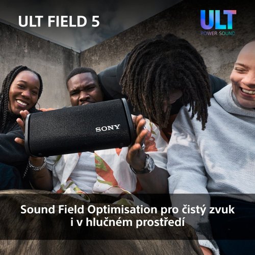 SONY ULT FIELD 5 Black - Bluetooth reproduktor (SRS-ULT50)