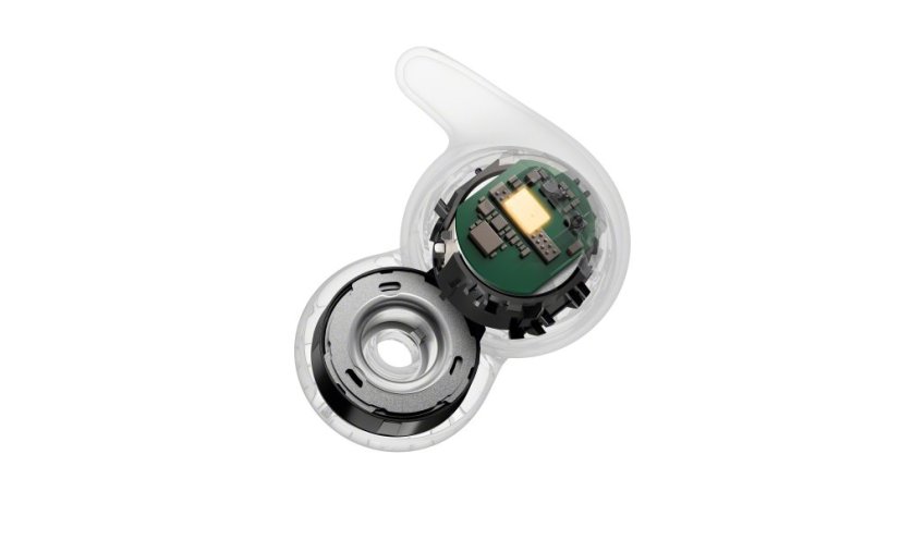 SONY LinkBuds Open Bílá - Bluetooth sluchátka (WF-L910W)