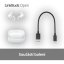 SONY LinkBuds Open Bílá - Bluetooth sluchátka (WF-L910W)