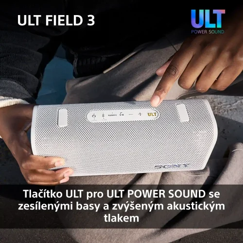 SONY ULT FIELD 3 Black - Bluetooth reproduktor (SRS-ULT30)