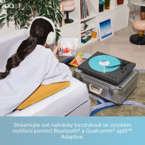 SONY PS-LX3BT (gramofon s bluetooth)