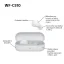 SONY WF-C510 White (Bluetooth sluchátka)