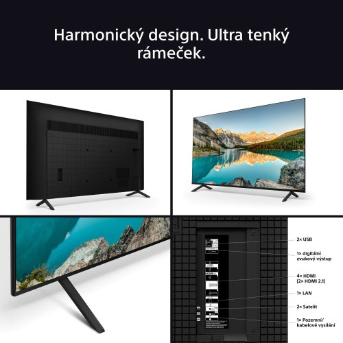 SONY BRAVIA 3 | 50" 4K HDR Direct LED, Google TV (K50S35)