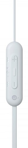 SONY WI-C100 Bílá (Bluetooth sluchátka)