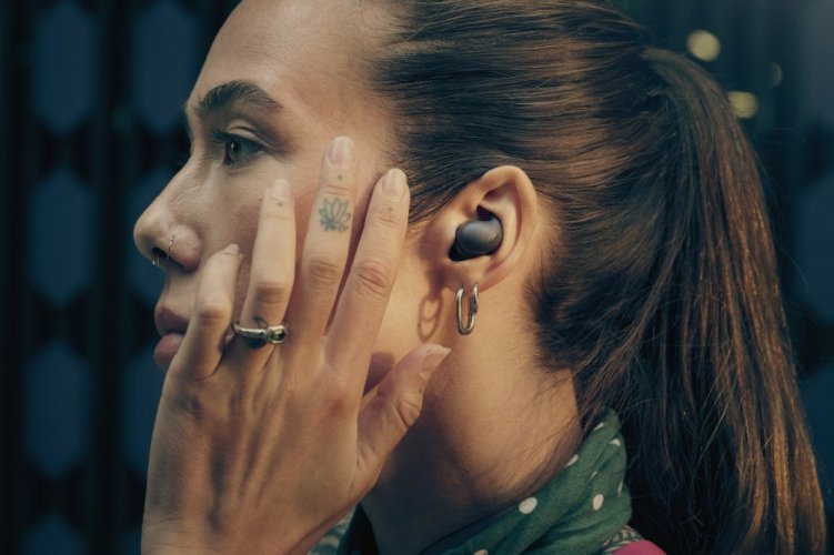 SONY Linkbuds Fit Zelená - Bluetooth sluchátka s noise cancelling (WF-LS910NG)