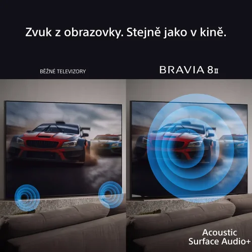 SONY BRAVIA 8 II | 65" 4K HDR QD-OLED, IMAX Enhanced, Google TV (K65XR8M2)