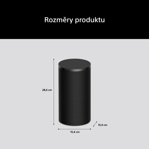 SONY BRAVIA Theatre Rear 9 | Doplňkové bezdrátové zadní reproduktory s celkovým výkonem 180 W (SA-RS9)