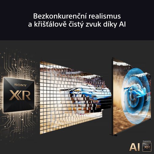 SONY BRAVIA 3 | 50" 4K HDR Direct LED, Google TV (K50S35)