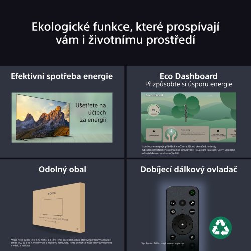 SONY BRAVIA 3 | 50" 4K HDR Direct LED, Google TV (K50S35)