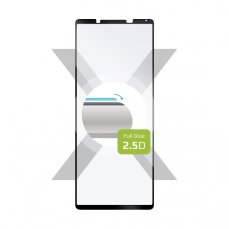 Sony Xperia 1 VI - Ochranné tvrzené sklo FIXED Full-Cover, lepení přes celý displej, černé