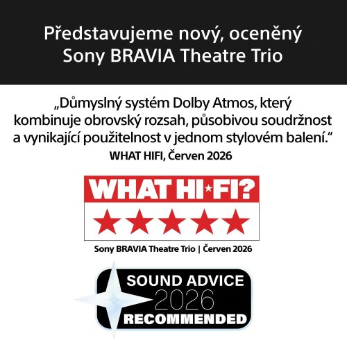 SONY BRAVIA Theatre Trio (HTA8) - IMAX Enhanced, Dolby Atmos