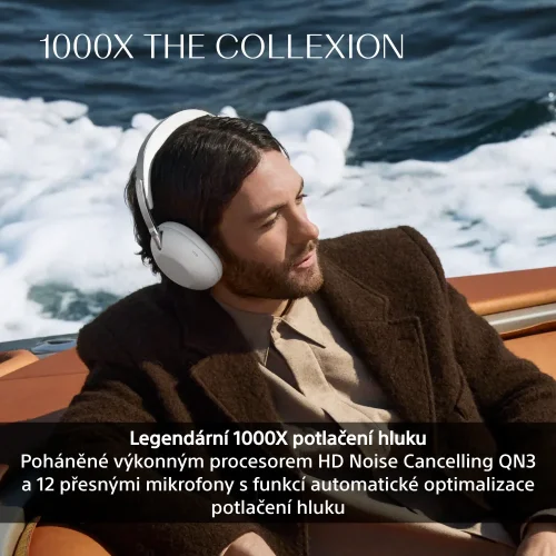 SONY 1000X THE COLLEXION  Black - Bezdrátová sluchátka (WH1000XXB)