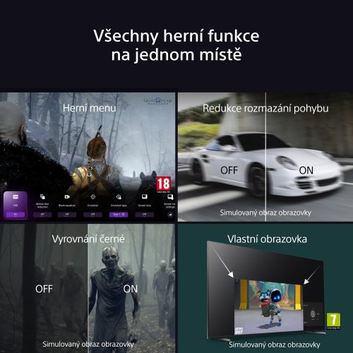 SONY BRAVIA 3 | 50" 4K HDR Direct LED, Google TV (K50S35)