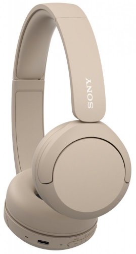 SONY WH-CH520 Krémová (Bluetooth sluchátka)
