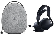 Bezdrátová sluchátka s mikrofonem SONY PULSE Elite Midnight Black + tvrdé pouzdro - pro konzoli PS5, PS Portal, PS VR2 a PS4