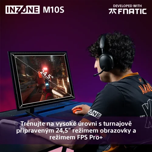 SONY INZONE M10S (SDM-27Q10S) - herní monitor, 1440p, OLED, 480Hz