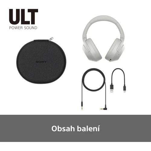SONY ULT WEAR White - Bluetooth sluchátka s noise cancelling (WH-ULT900N)