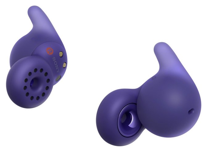 SONY LinkBuds Open Fialová - Bluetooth sluchátka (WF-L910V) - ROZBALENO