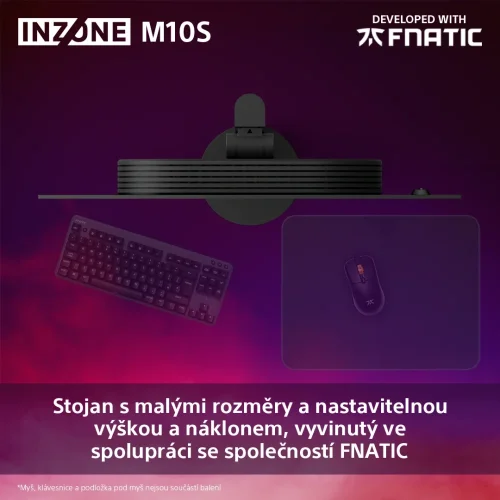 SONY INZONE M10S (SDM-27Q10S) - herní monitor, 1440p, OLED, 480Hz