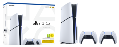 PlayStation 5 Slim, SSD 1TB, Blu-Ray 2X DualSense + hra Astro's Playroom (verze s mechanikou)
