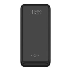 Powerbanka FIXED Zen2 30 Plus s LCD displejem PD 65W, 30 000 mAh, černá
