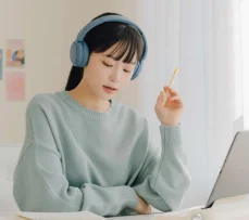 SONY WH-CH520 Modrá (Bluetooth sluchátka)