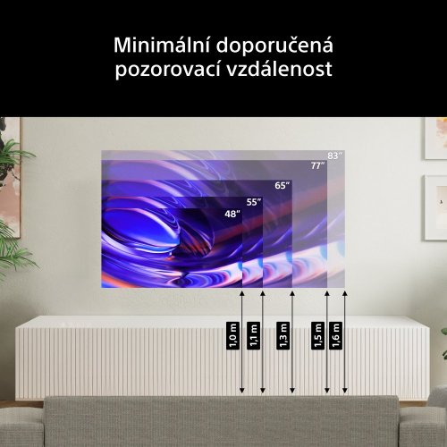 SONY BRAVIA 6 | 83" 4K HDR OLED, Dolby Vision, Google TV (K83A65)