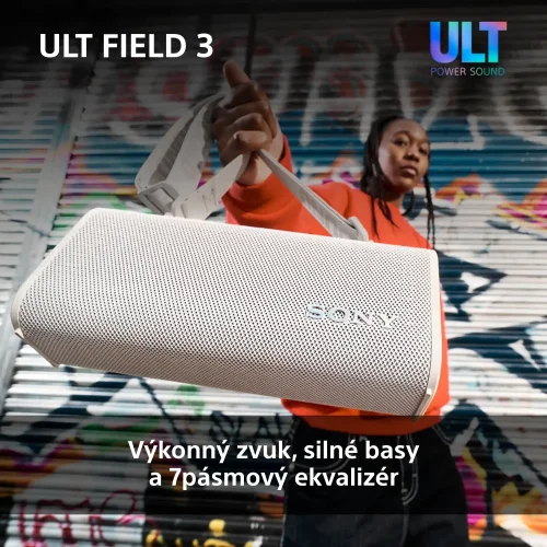 SONY ULT FIELD 3 Black - Bluetooth reproduktor (SRS-ULT30)