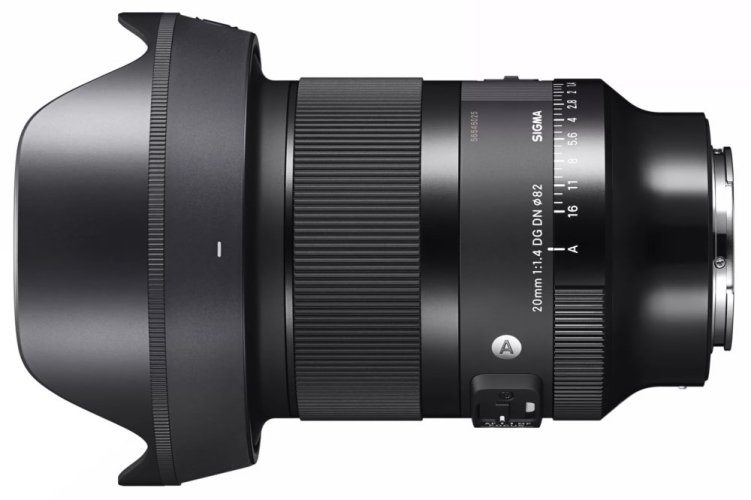 SIGMA 20mm F1.4 DG DN Art pro Sony E