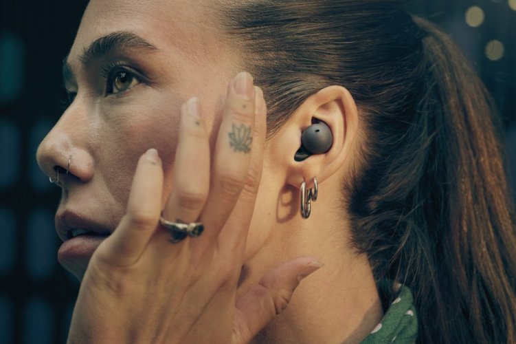 SONY LinkBuds Open Bílá - Bluetooth sluchátka (WF-L910W)