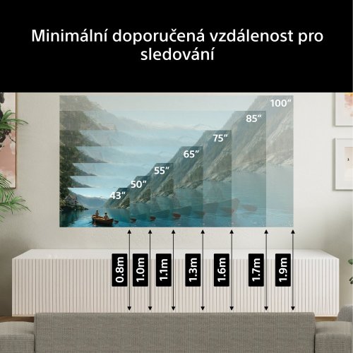 SONY BRAVIA 3 II - 43" 4K HDR Direct LED 120Hz, Google TV (K43XR35M2)