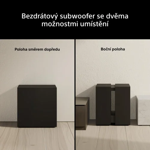 SONY BRAVIA Theatre Sub 9 | Přídavný bezdrátový subwoofer s celkovým výkonem 600 W - Ultimátní basy, utimátní výkon (SA-SW9)