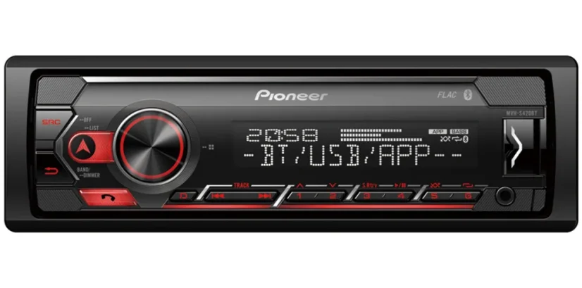 Pioneer MVH-S420BT (1DIN autorádio s bluetooth a USB)