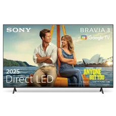 SONY BRAVIA 3 | 75" 4K HDR Direct LED, Google TV (K75S35)
