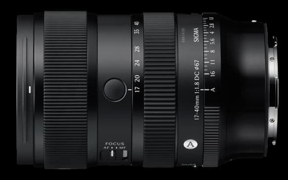 Sigma 17-40mm f/1.8 DC Art pro Sony E