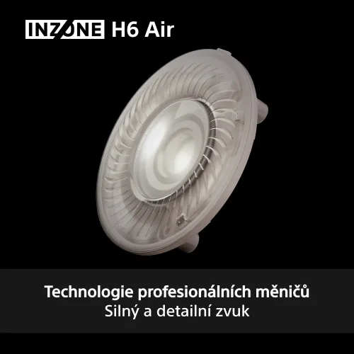 SONY INZONE H6 Black - Gaming open-back sluchátka (MDR-G600)