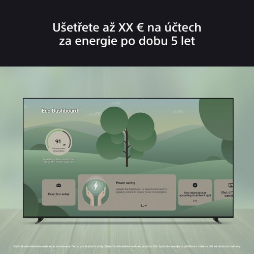 SONY BRAVIA 3 | 50" 4K HDR Direct LED, Google TV (K50S35)