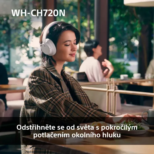 SONY WH-CH720N Růžová (Bluetooth sluchátka s noise cancelling)